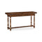 Jonathan Charles Casual Accents Small Walnut Hunt Table