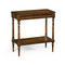 Jonathan Charles Country Farmhouse Walnut Side Table