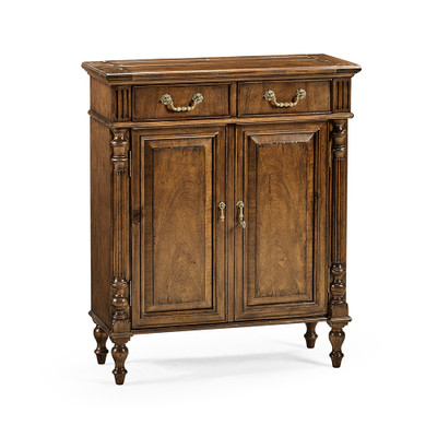 Jonathan Charles La Rochelle Narrow Cabinet With Cupboard