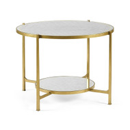 Jonathan Charles Luxe Transitional Center Table