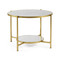 Jonathan Charles Luxe Transitional Center Table