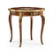 Jonathan Charles Mahogany & Pearl Accent Table