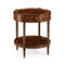 Jonathan Charles Regency Style Mahogany Round Side Table