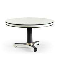 Jonathan Charles Reimagined Dipole Biedermeier 60" Dining Table