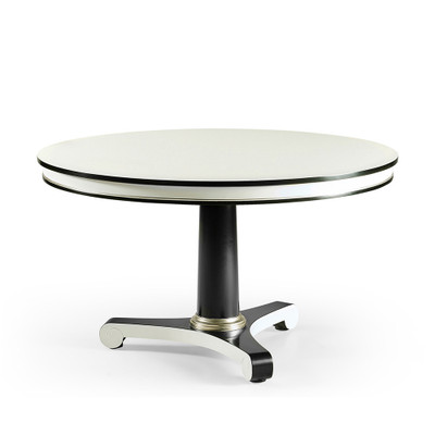 Jonathan Charles Reimagined Dipole Biedermeier 60" Dining Table