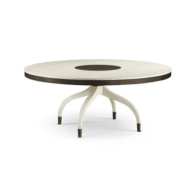 Jonathan Charles Reimagined Lodestone Round Dining Table