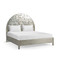Jonathan Charles Shimmering Moon Half Round King Panel Bed