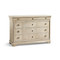 Jonathan Charles Timeless Entropy Louis Phillipe Drawer Chest in Bleached Walnut - Large
