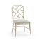 Jonathan Charles Timeless Saros Chippendale Bamboo Side Chair in London Mist