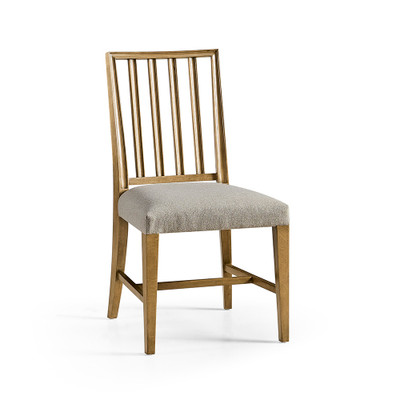 Jonathan Charles Timeless Umbra Swedish Side Chair in Sun Bleached Cherry
