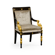 Jonathan Charles Tribeca Swan Arm Chair