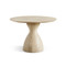 Jonathan Charles Water Seamount Oak Pedestal Table
