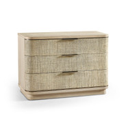 Jonathan Charles Water Seiche 42" Woven Nightstand