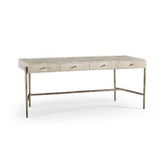 Jonathan Charles Water Surge Madrona Burl Desk