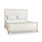 Jonathan Charles Water Tideline Bone & Linen King Upholstered Bed