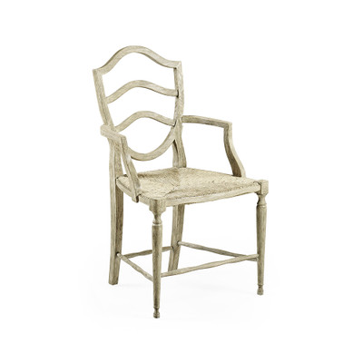 Jonathan Charles William Yeoward Bodiam Grey Oak Arm Chair