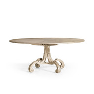 Jonathan Charles William Yeoward Lacock Table in Venetian White Oak