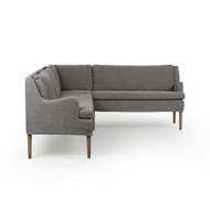 Four Hands Aurelia Dining Banquette L-Shape - 99" - Right Arm Facing - Broadway Denim