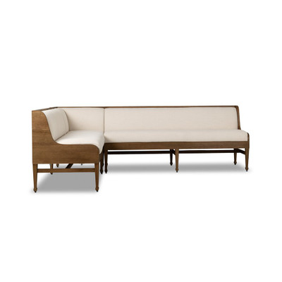 Four Hands Priscilla Dining Banquette L Shape - 98" - Left Facing
