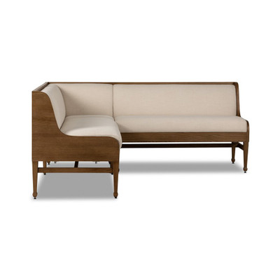 Four Hands Priscilla Dining Banquette L Shape - 75" - L Shape