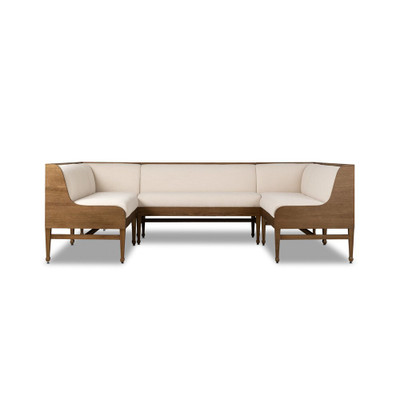 Four Hands Priscilla Dining Banquette U Shape - 101"