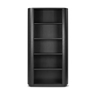 Four Hands Pilar Bookcase - Charcoal Oak Veneer