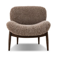 Four Hands Celine Chair - Taupe Shearling