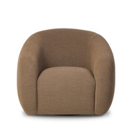 Four Hands Channing Swivel Chair - Crypton Nomad Mushroom