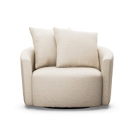Four Hands Chloe Swivel Chair - Crypton Nomad Snow