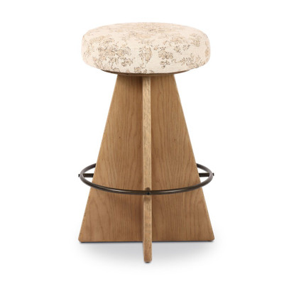 Four Hands Damon Swivel Counter Stool - - Fallingbrook Natural
