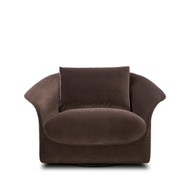 Four Hands Ezra Swivel Chair - Surrey Cocoa