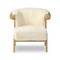 Four Hands Fabian Chair - Cream Shearling