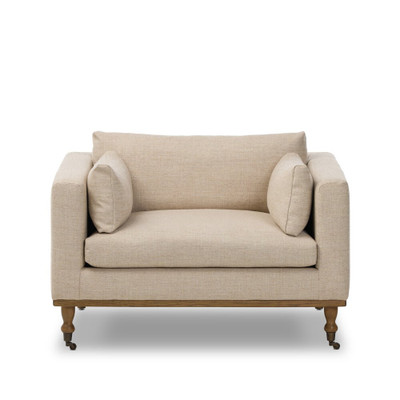 Four Hands Harlin Chair - Alcala Wheat