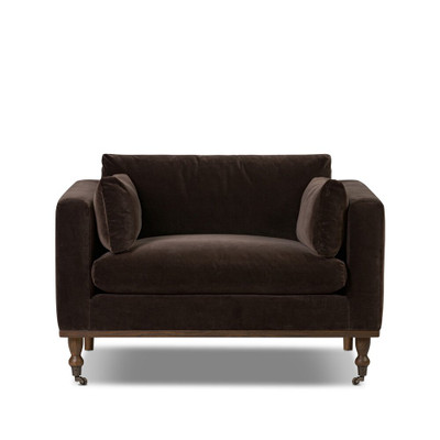 Four Hands Harlin Chair - Surrey Cocoa