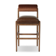 Four Hands Jazelle Bar Stool - Altair Sienna