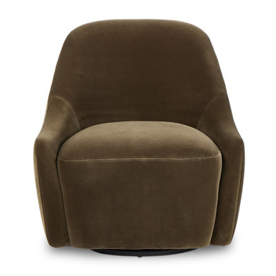 Four Hands Levi Swivel Chair - Surrey Olive
