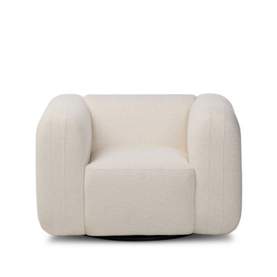 Four Hands Nara Swivel Chair - Crypton Nomad Snow