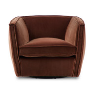 Four Hands Rashi Swivel Chair - Surrey Auburn