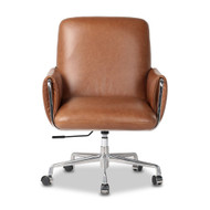 Four Hands Sherman Lowback Desk Chair - Sonoma Chestnut