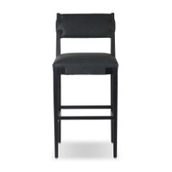 Four Hands Tamari Bar Stool - Brickhouse Black
