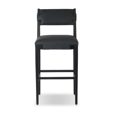 Four Hands Tamari Bar Stool - Brickhouse Black