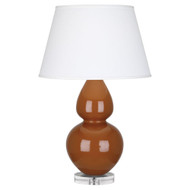 Double Gourd Table Lamp - Cinnamon