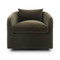 Four Hands Topanga Swivel Chair - Surrey Olive