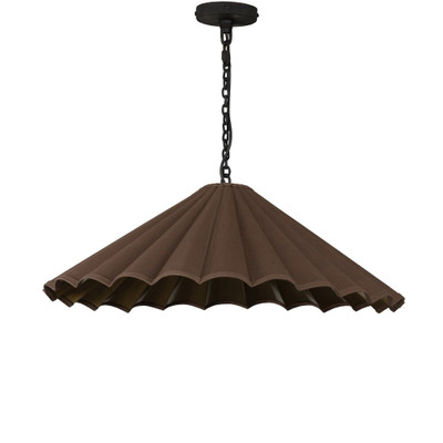 Four Hands Fiorella Pendant - Espresso Canvas