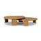 Four Hands Falco Nesting Tables - Natural Reclaimed French Oak