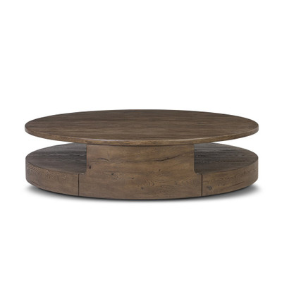 Four Hands Matheus Coffee Table - Grey Reclaimed French Oak