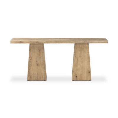 Four Hands Atlas Console Table - Bleached Alder - 70"