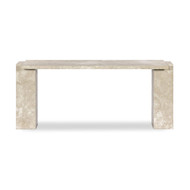 Four Hands Romano Console Table - Lunar Marble