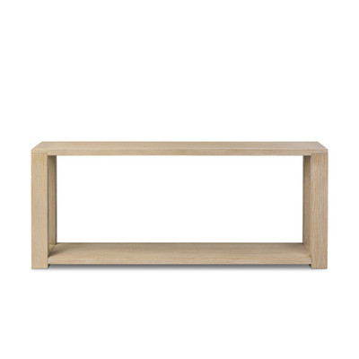 Four Hands Thomas Console Table - Bleached Oak Veneer