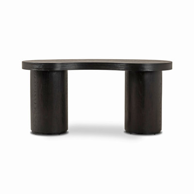 Four Hands Leeds Desk - Ebony Veneer